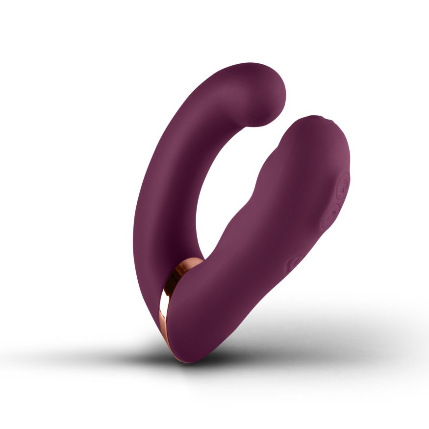 Вибратор Rocks Off Gemini Burgundy