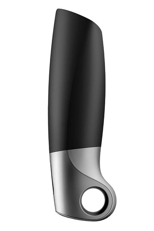 Смарт-мастурбатор Satisfyer Power Masturbator для використання на верхній половині пеніса, чорний