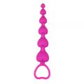 Анальная цепочка Chica Heart Booty Beads - Pink, 291340