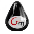 Мастурбатор багаторазовий яйце Gvibe Gegg, чорний 