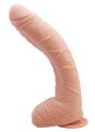 Фаллоимитатор на присоске Baile Beautiful ALEX 10.6'' Flesh