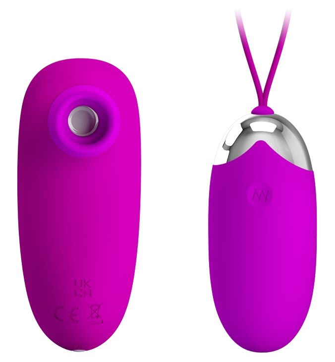 Комплект из виброяйца и вакуумного стимулятора Pretty Love ORTHUS Multifunctional 2 in 1, BI-014901W