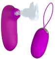 Комплект из виброяйца и вакуумного стимулятора Pretty Love ORTHUS Multifunctional 2 in 1, BI-014901W