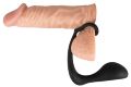 Ерекційне кільце з анальною пробкою - Black Velvets Ring &amp; Plug