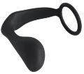 Ерекційне кільце з анальною пробкою - Black Velvets Ring &amp; Plug