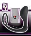 Ерекційне кільце з анальною пробкою - Black Velvets Ring &amp; Plug