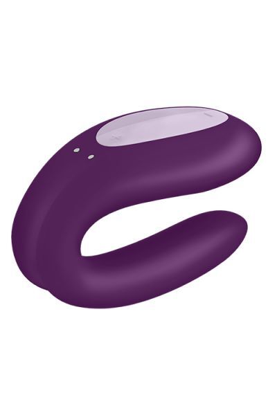 Вибромассажер для пар SATISFYER DOUBLE JOY PURPLE             