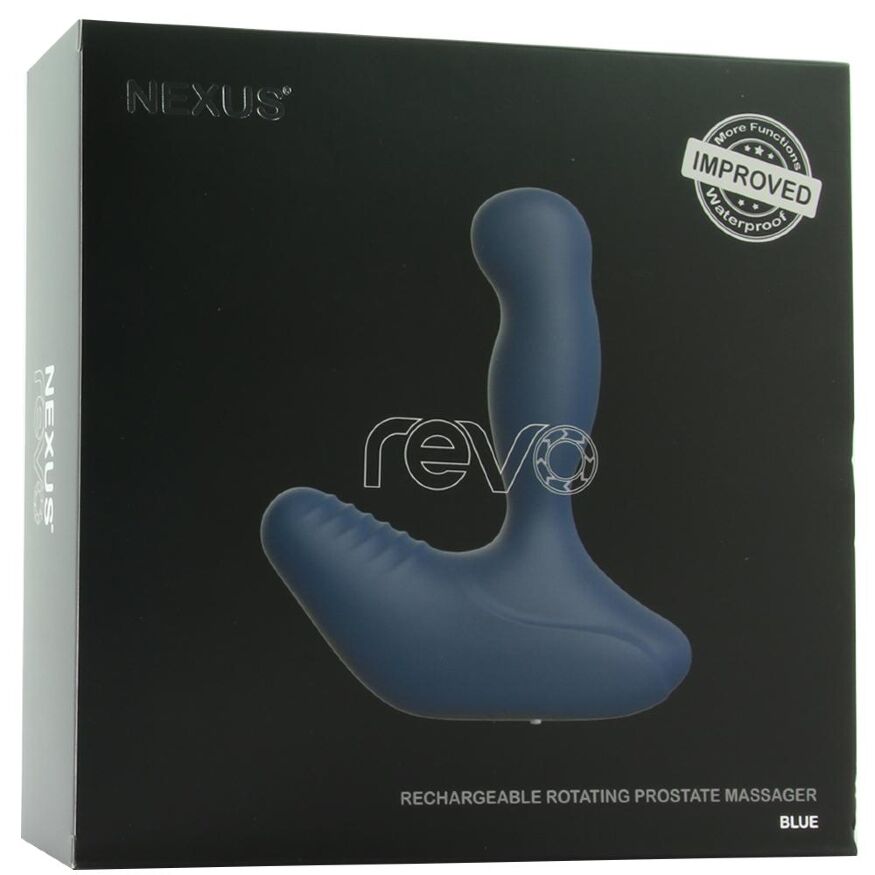 Массажер простаты с ротацией The Nexus REVO 2 BLUE