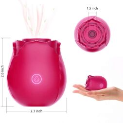 Вакуумний кліторальний стимулятор - Rose Massager