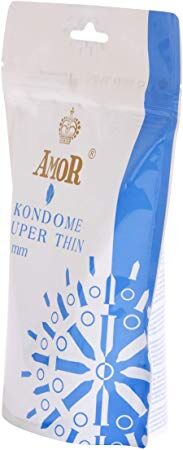 Тонкие и крепкие презервативы - Amor Super Thin, 50 шт.