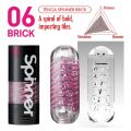 Mастурбатор спиральный 06 Tenga Spinner Masturbator Brick