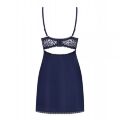 Cорочка Obsessive Drimera babydoll &amp; thong blue S/M