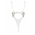 Еротичний боді з малюнком Passion LOVELIA BODY L/XL, white