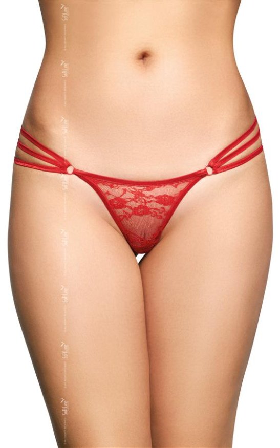 Жіночі стрінги - G-String 2498, red - M/L