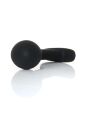 Анальна пробка - Silicone Black Curved Plug L
