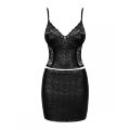 Комплект Obsessive Felisita корсет и юбка S/M
