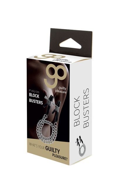 Затискачі на соски GP BLOCK BUSTERS NIPPLE CLAMPS