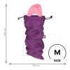 Мешочек для секс-игрушек Satisfyer Treasure Bag M, фиолетовый, на шнурке