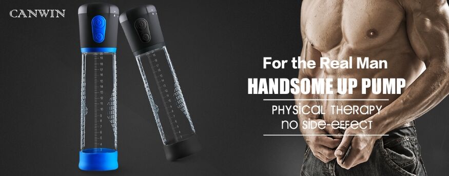 Автоматична вакуумна помпа CANWIN Penis Pump Men Powerup - P407A