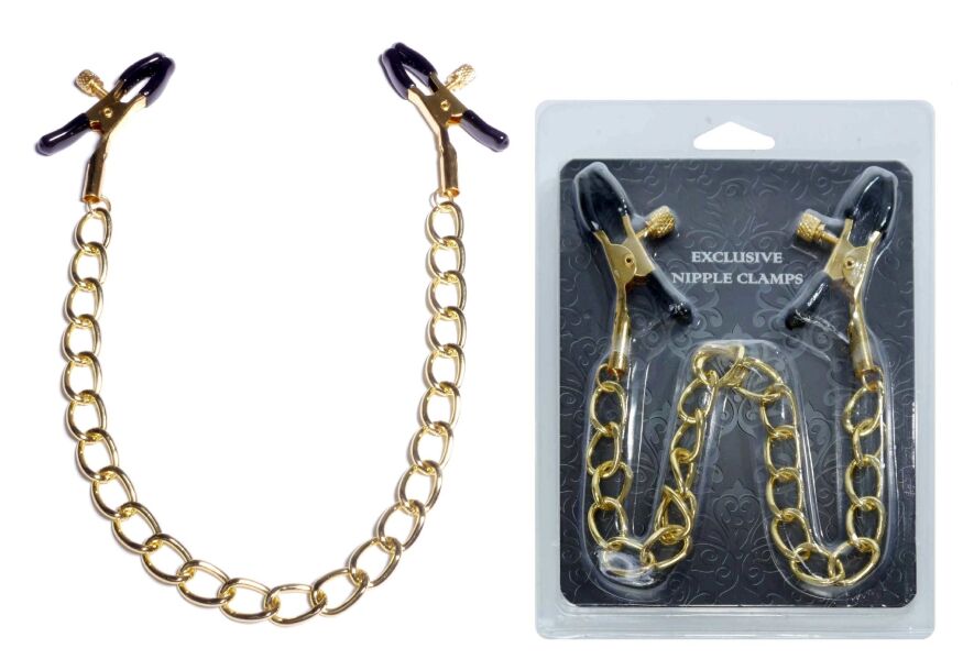 Зажимы для сосков Fetish Boss Series - №16 Exclusive Nipple Clamps, BS6100046