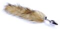 Анальная пробка ( размер S ) с хвостом Boss Series - Fox TAIL Brown XL, BS6400098