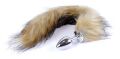 Анальная пробка ( размер S ) с хвостом Boss Series - Fox TAIL Brown XL, BS6400098