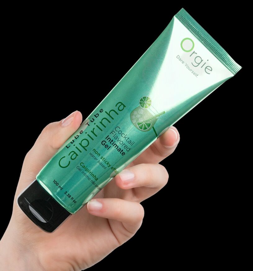 Оральный лубрикант Orgie Cocktail Flavored Intimate Gel - Caipirinha, 100 ml