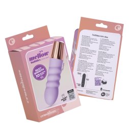 Міні-вібратор CRUSHIOUS Mellow Bubbles, лавандовий, 11 х 2,8 см