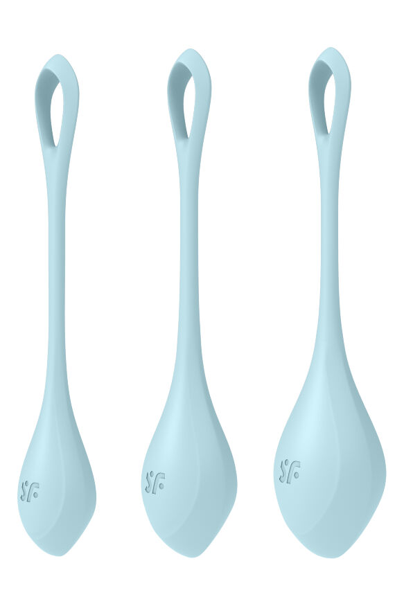 T360189 Набор вагинальных шариков Satisfyer Yoni Power 2 light blue