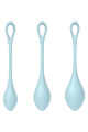 T360189 Набор вагинальных шариков Satisfyer Yoni Power 2 light blue