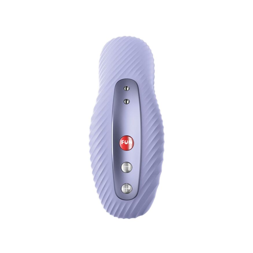Накладной вибратор Fun Factory LAYA 3 soft violet, эффект постукивания пальцем