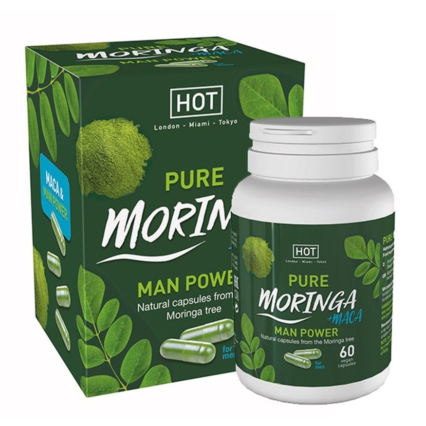 Капсулы для повышения потенции HOT BIO Moringa Man Caps 60 шт