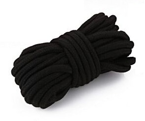 Мотузка для бондажа 5M BLACK, SKN-C078 ( 5 метрів )
