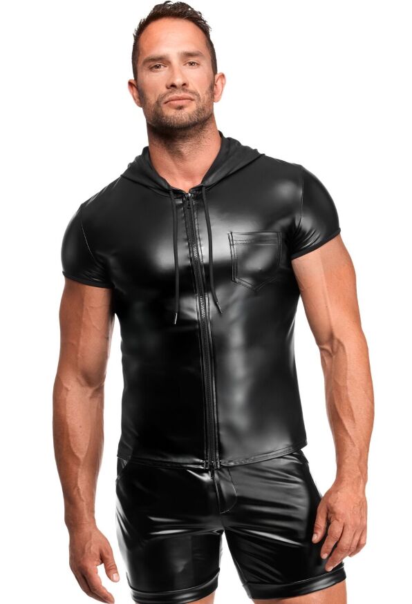 Мужская футболка с капюшоном Noir Handmade H085 Vexen hooded T-shirt XL