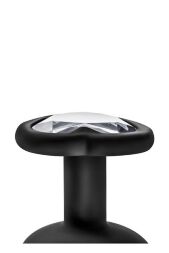 Анальна пробка з каменем Blush TEMPTASIA BLING PLUG LARGE BLACK