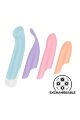 Универсальный набор для интимной стимуляции Satisfyer Playful Four с 4 разноцветными насадками