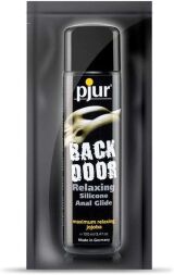 Анальный расслабляющий гель Pjur Back Door Relaxing силиконовая смазка с добавлением жожоба, 1.5 мл