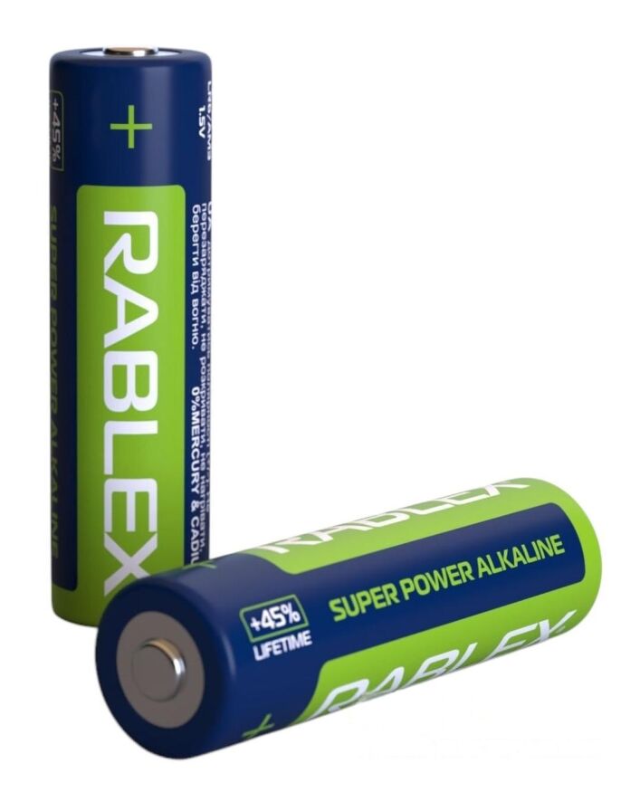 Батарейка щелочная RABLEX Alkaline LR6 AA Shrink ( 2 шт )