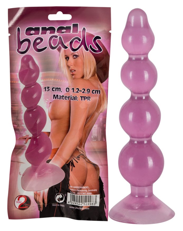 Возбуждающая пробка для анальной стимуляции Anal Beads