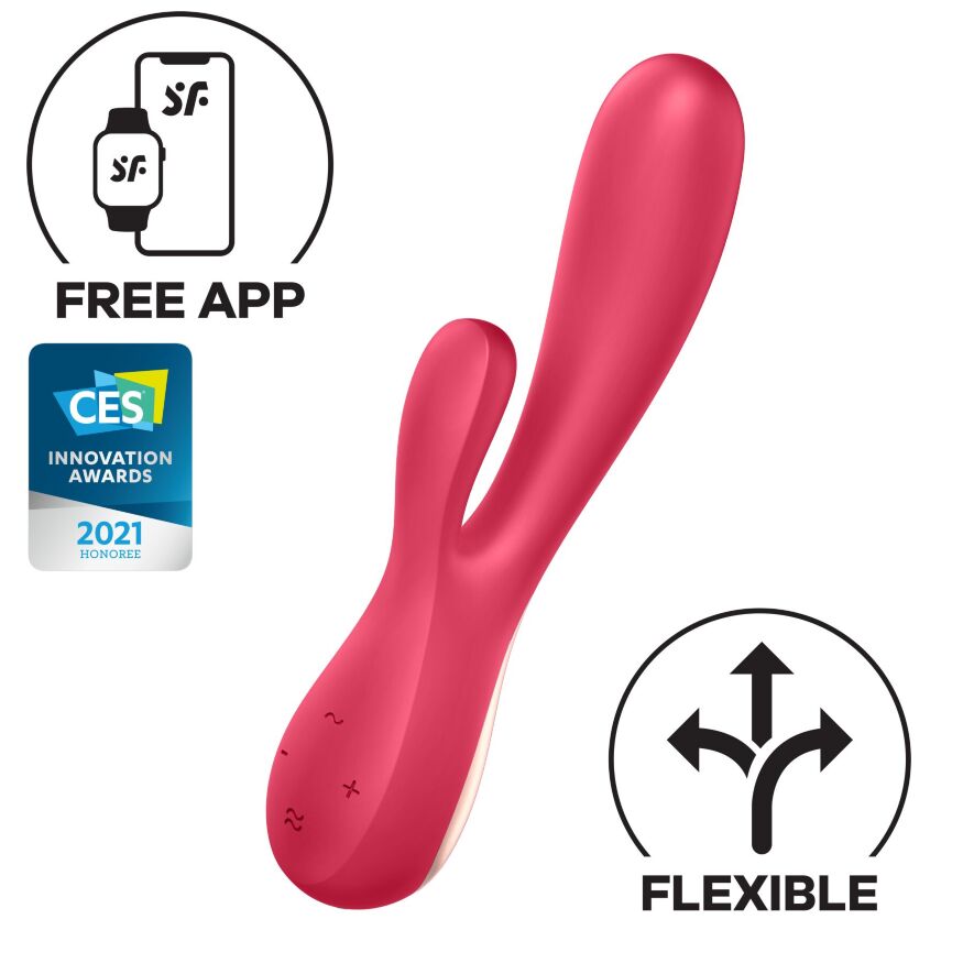 Вибратор кролик Satisfyer Mono Flex Red