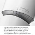 Мастурбатор Tenga - Aero Masturbator Silver, інноваційна технологія всмоктування