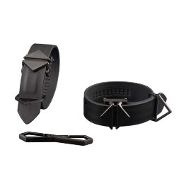 Універсальні наручники LOCKINK Wristcuffs/Anklecuffs Black Set