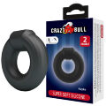 Ерекційне кільце Crazy Bull №2 - Kayke super soft silicone, BI-210360