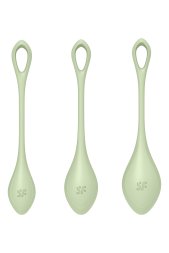 T360190 Набор вагинальных шариков Satisfyer Yoni Power 2 light green