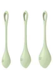 T360190 Набор вагинальных шариков Satisfyer Yoni Power 2 light green