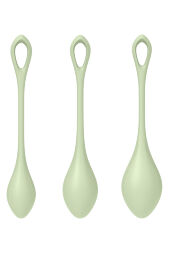 T360190 Набор вагинальных шариков Satisfyer Yoni Power 2 light green