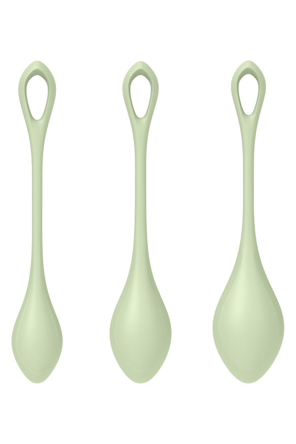 T360190 Набор вагинальных шариков Satisfyer Yoni Power 2 light green