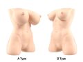Мастурбатор-торс Naked Factory JESSICA B TYPE, естественная грудь, очень реалистичный, сквозной