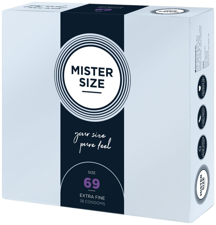 Презервативи Mister Size 69 mm (по 1шт)