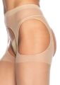 Прозрачные колготки с подтяжками Leg Avenue Sheer Suspender Pantyhose O/S